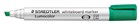 Staedtler 351 Lumocolor Whiteboard Marker Chisel Point Green 10 per Box