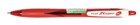 Pilot Begreen Rexgrip Retractable Medium Red 10 Box