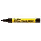 Artline General Purpose Marker Black 12 Box