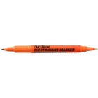 Artline Electricians Marker Dual Nib Orange 12 Box