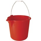 Oates Duraclean Super Bucket Heavy Duty Red 12L Each