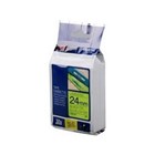 Brother TZeC51 Labelling Tape 24mmx5m Black on Yellow