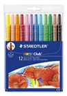 Staedtler Noris Club Wax Twister Crayons Assorted 12 Wallet