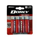 Dorcy 8AA Alkaline Batteries 10 per Box