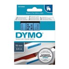 Dymo Tape Black on Blue 19mm x 7m Each