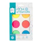 Educational Colours Fluoro Watercolour 6 Set