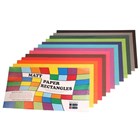 Jasart Paper Shapes  Matt Double Sided Rectangles 250 x 125mm