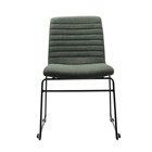 Pixel Sled Chair  OliveBlack