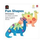 Educational Colours Fun Shapes Dinosaur 24pc 225x225mm