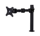 Rapidline Revolve Single Monitor Arm 260 to 360mm Black Each