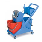 Sabco 2 x 25L Dual Bucket Trolley with Press Each