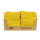 Sabco All Purpose Microfibre Cloths Yellow 40cm x 40cm 50 Pack