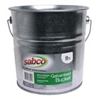 Sabco Galvanised Bucket 9L Each