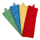 Sabco MicroFX Snow Hook  Loop Flat Mop Pads Blue Each
