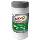 Sabco Professional Antibacterial Wet Wipe Each