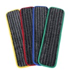 Sabco UltraClean Microfibre Antibacterial Flat Mop Pad Green 10 Pack