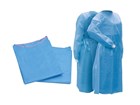 Medicom SafeWear SMS Isolation AAMI Level 3 Gown Blue Large Carton 50
