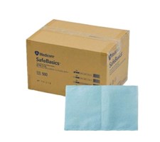 Medicom Head Rest Cover Blue 10 x 10 Carton 500