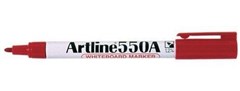 Artline 550A Whiteboard Marker Fine Bullet Red 12 per Box