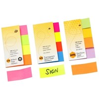 Marbig Page Markers Brilliant 160 Pack