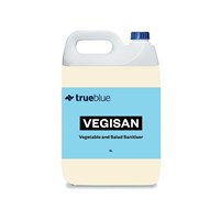 True Blue Vegisan Vegetable and Salad Sanitiser 5L Clear