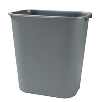 Cleanlink Dustbin without Lid 36L Grey