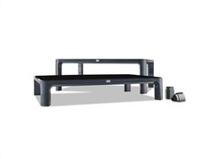 3M MS85B Monitor Stand Adjustable Black