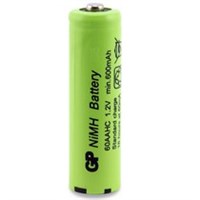 GP Battery Rechargable 600mAh NiMH 12V AA