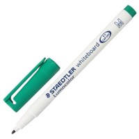 Staedtler Lumocolor Whiteboard Pen Green 10 Pack