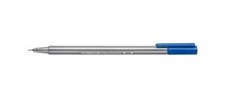 Staedtler 334 Triplus Fineliner Pen Neon Blue 10 Pack