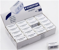 Staedtler Rasoplast Pencil Eraser Small 40 Pack