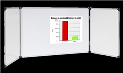 VisionChart Whiteboard Cabinet Lockable 1200x900mmWhite