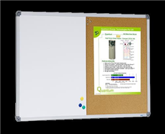 VisionChart Whiteboard and Corkboard Combination 900x600mm