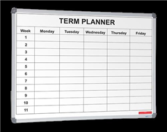 VisionChart Whiteboard Magnetic School Planne 1200x900mm