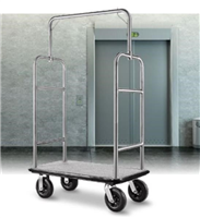 VisionChart Trolley Brushed Stainless Steel 1120x610x1840