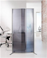 VisionChart Modular Office Screen Wave Curved 1600x800mm