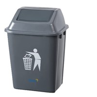 Oates Flip Bin 20L Grey