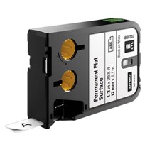 Dymo XTL Label Black on Clear 6mm Each