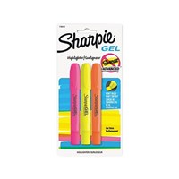 Sharpie Gel Highlighter Assorted 3 Pack