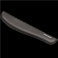 Fellowes Keyboard Palm Support Plush Touch Lycra Graphite
