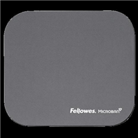 Fellowes Mouse Pad Silver Microban