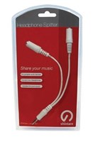 Shintaro Splitter Cable Headphone and Speaker White