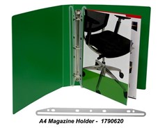 Magazine Holder A4 Clear