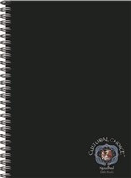 Cultural Choice Notebook Hard Cover A5 120pages Black 10 per Pack