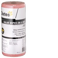 Oates Value Wipes On A Roll Red