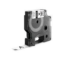 Dymo Rhino Industrial Labels Vinyl Black on White 12mm Each