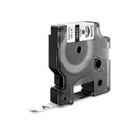 Dymo Rhino Industrial Label Black on White 9mm Each