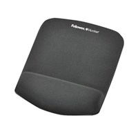 Fellowes Mouse Pad Plush Touch Black