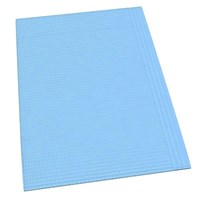 Medicom Dry Back Dental Bib Blue Carton 500