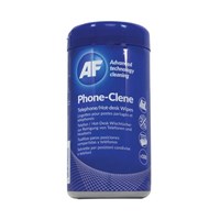 AF PHC100T PhoneClene Telephone Wipes 100 Tub